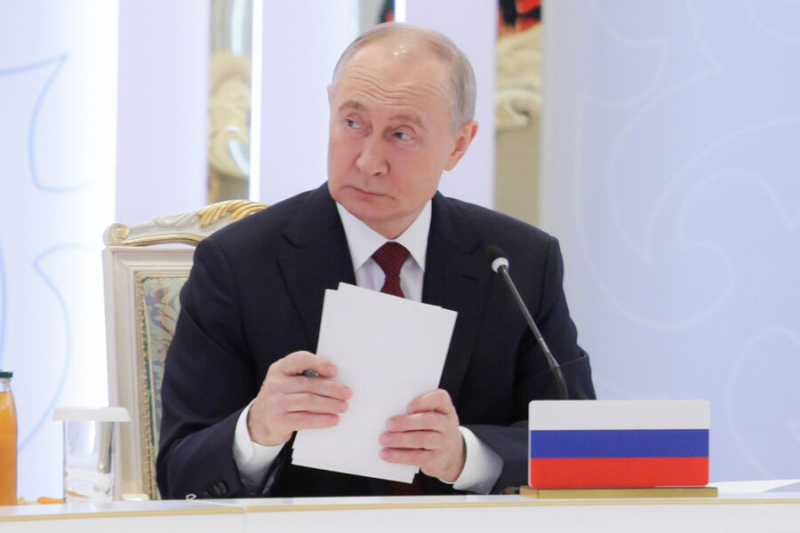 Онлайн-трансляция выступления президента РФ по&nbsp;итогам двухдневного визита в&nbsp;Казахстан 