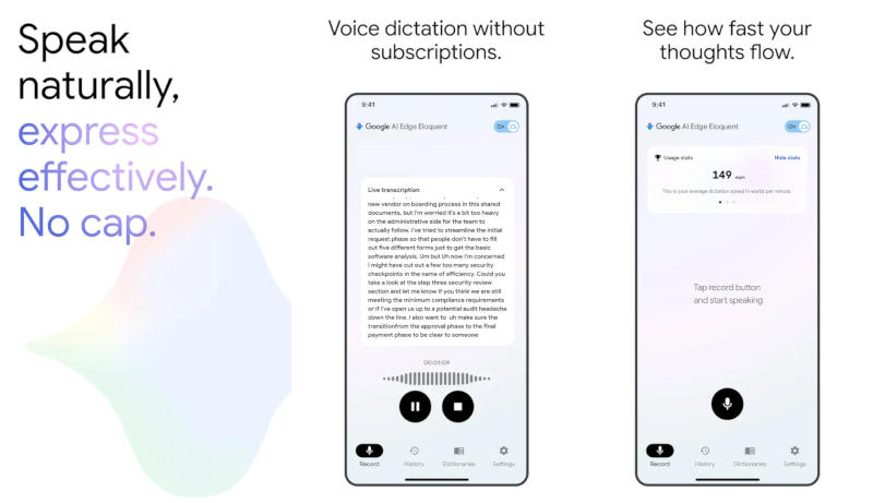 Google выпустила приложение, которое превращает речь в текст без интернета и подписок